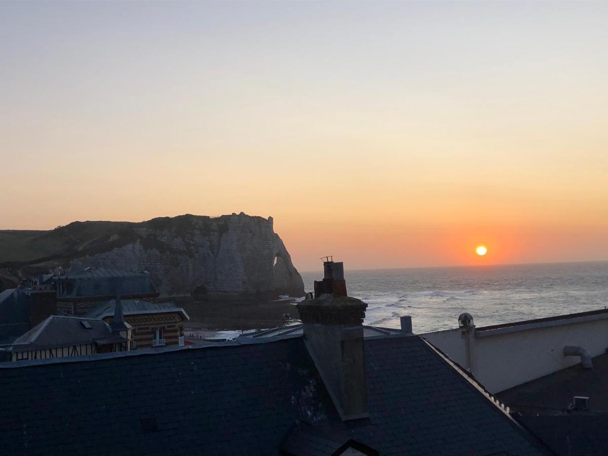 La Résidence - Vue falaise d'Aval Étretat Esterno foto