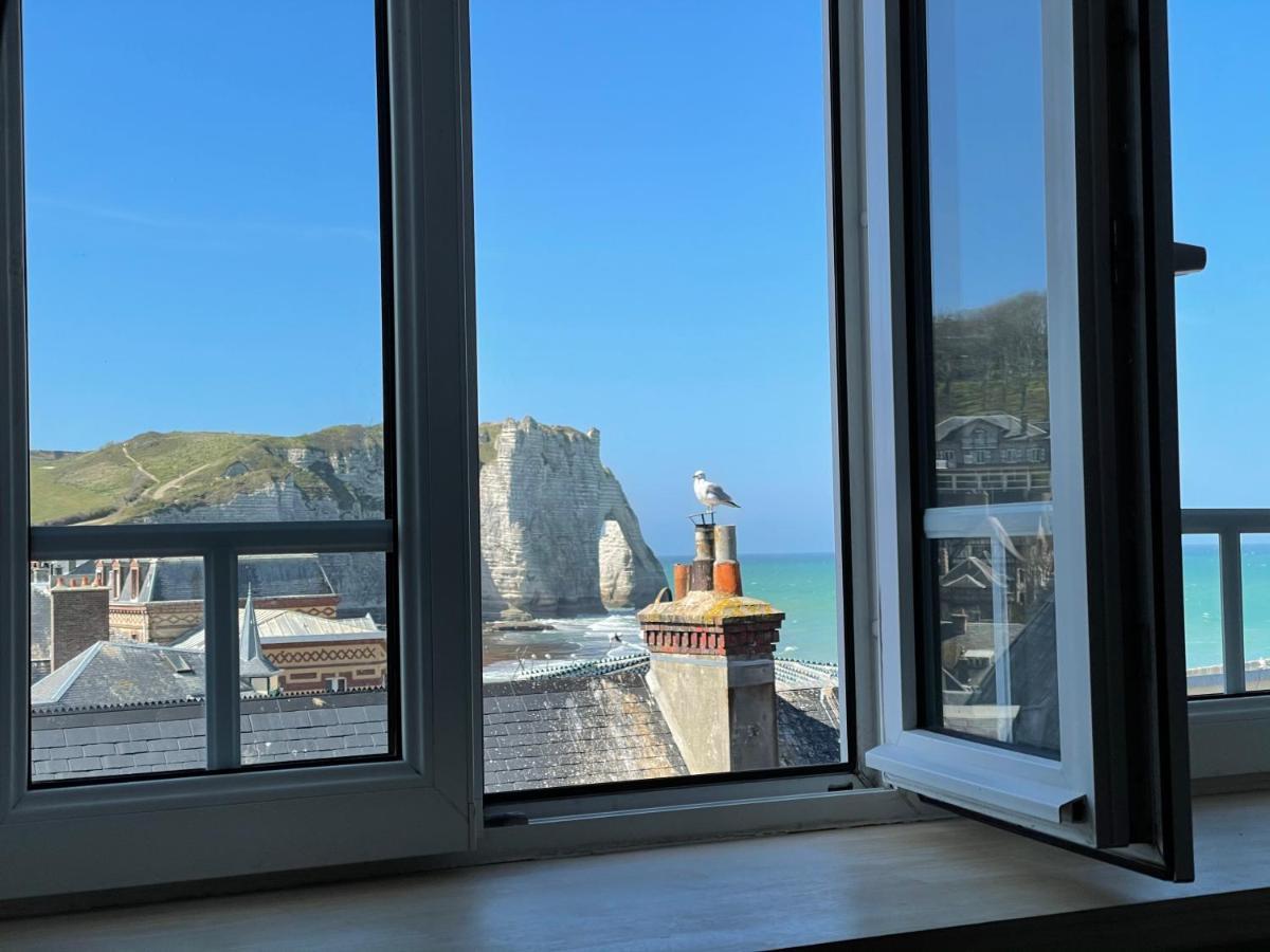 La Résidence - Vue falaise d'Aval Étretat Esterno foto